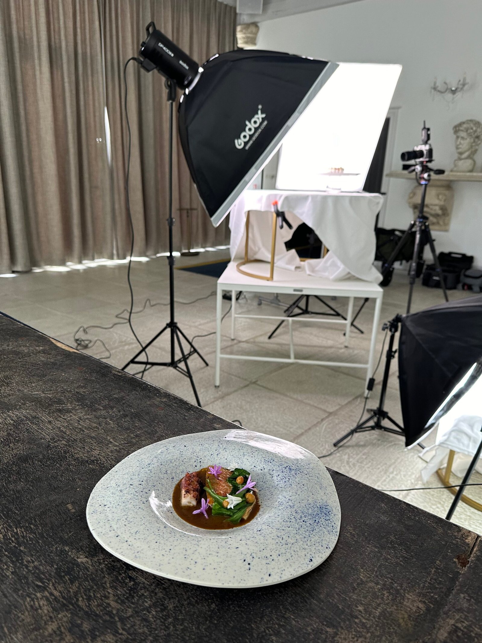 Shooting Culinaire avec studio mobile