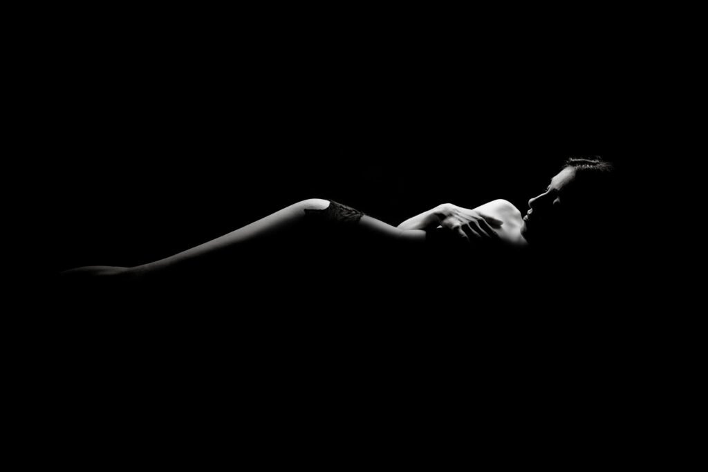 Annabelle Vignard en pose artistique