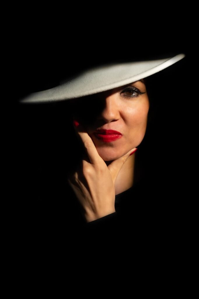 Annabelle Vignard en pose artistique